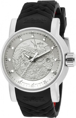 Invicta S1 Rally 15862 Automatic Watch Dragon Dial Volume Indicator