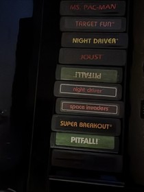 Atari 2600 Console - 28 Games - Paddles - Power Supply - Storage Case