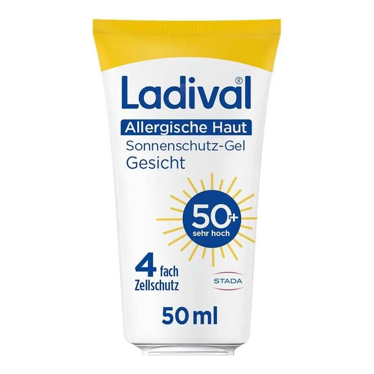 Ladival allergische Haut Gel Gesicht LSF 50 + · 50 ml · PZN 19362800