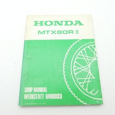 Original Honda MTX 80 R2 HD09 Werkstatthandbuch Reparaturanleitung manual C6291