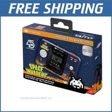 Portable Retro Gaming Console: Space Invaders Pocket Player with 2.75" Screen