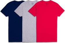 Fruit of The Loom Men's Crew Tee Undershirts,Moisture Wicking Tag Free, 3 Pack