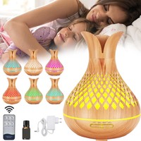 Aroma Diffuser 500Ml ÄTherische ÖLe Diffusor Yoga Aromatherapie Luftbefeuchter