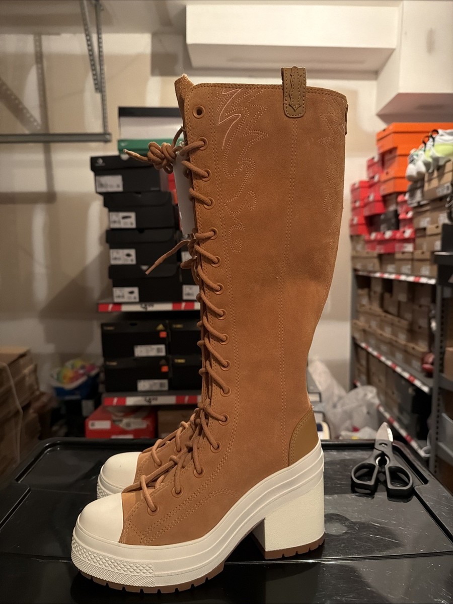 Converse Chuck 70 De Luxe Heel XX Platform High Western Boots