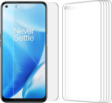 5 Pack Compatible for Oneplus Nord N200 5G High Definition Screen Protector Fi