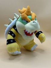 Super Mario Bros Bowser King Koopa 10  Plush Stuffed Turtle Little Buddy 2017