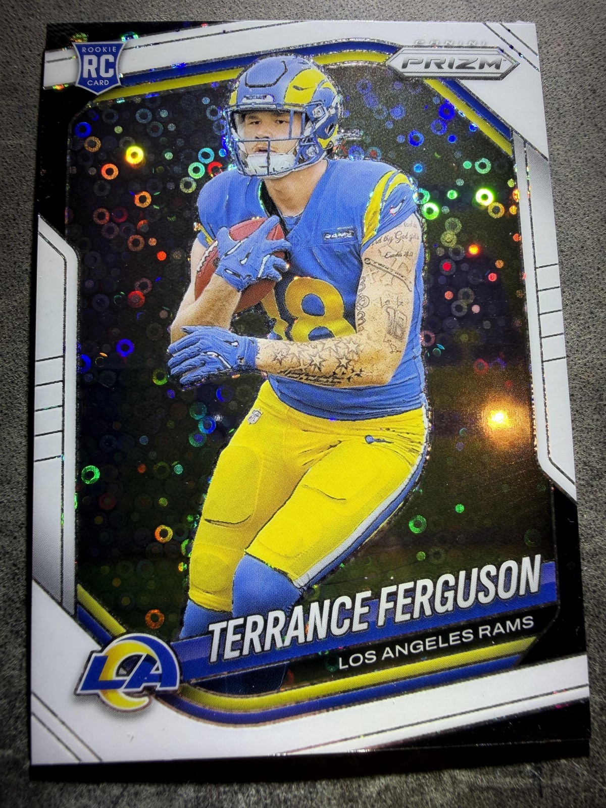 2025 Panini Prizm #379 Terrance Ferguson White Disco