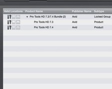 Pro Tools HD 7.3 / 7.4 license bundle with ilok