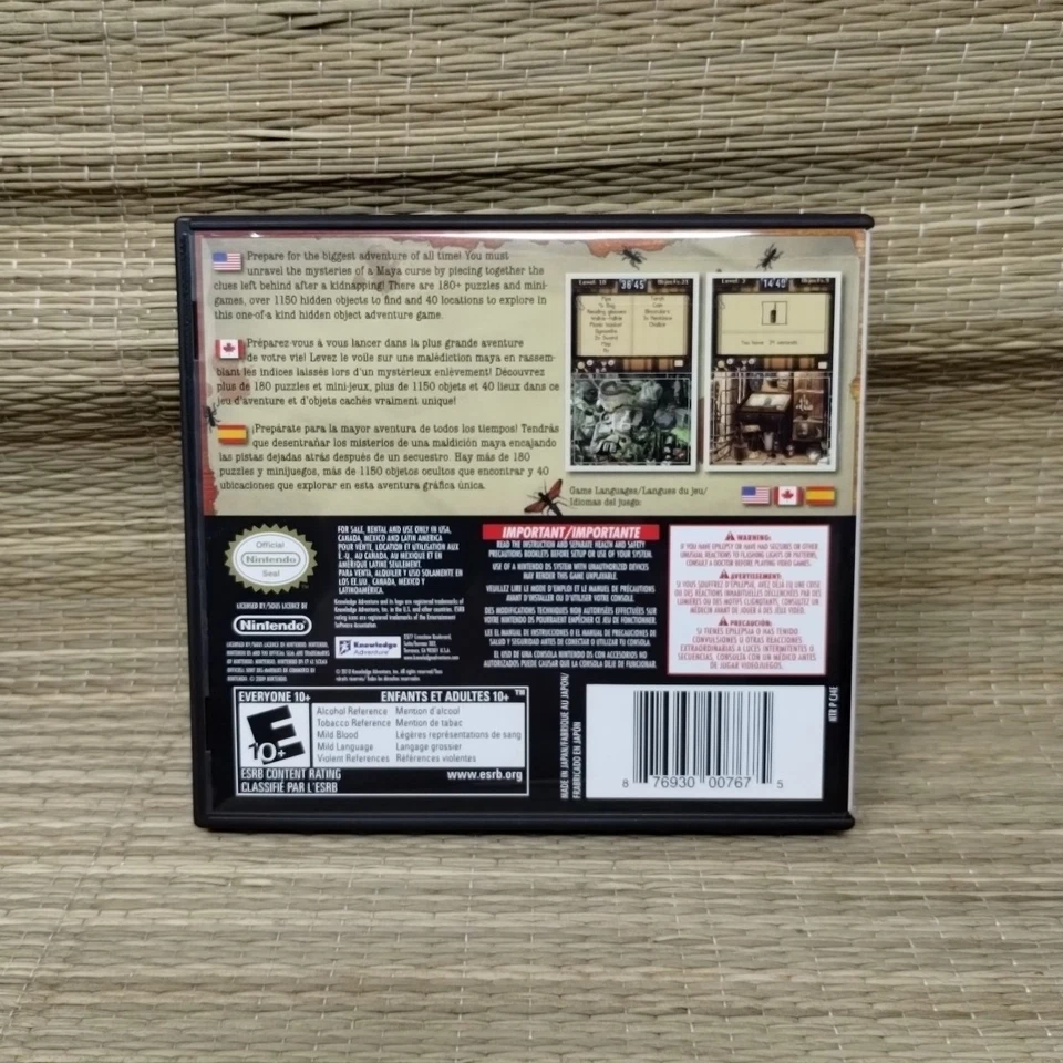 Hidden Objects: Mystery Stories (Nintendo DS, 2010) Complete VG - Image 3 of 4