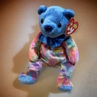 Ty Beanie Babies Birthday Bear September Sapphire 2001 Plush Toy Vintage w/ Tag