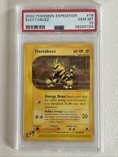 2002 Pokemon e-Series Expedition Base Set 76/165 Electabuzz PSA 10 on eBay
