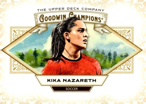 KIKA NAZARETH RC 2025 Upper Deck Goodwin Champions #90 Soccer ROOKIE  ID:145363