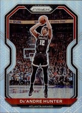2020-21 Panini Prizm #38 De'Andre Hunter Silver Prizms 4 2 A