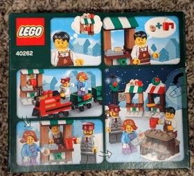 New LEGO #40262 Christmas Train Ride-2017-FACTORY SEALED-Barista, Engineer