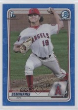 2020 Bowman Draft Chrome Blue Refractor 145/150 Adam Seminaris #BD-163 0j8f
