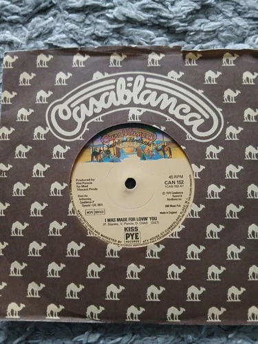 Kiss - I Was Made For Lovin' You 7" Vinyl UK 1979  Read Description
