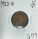 1932-D LINCOLN WHEAT CENT ~ VF ~NICE COIN~