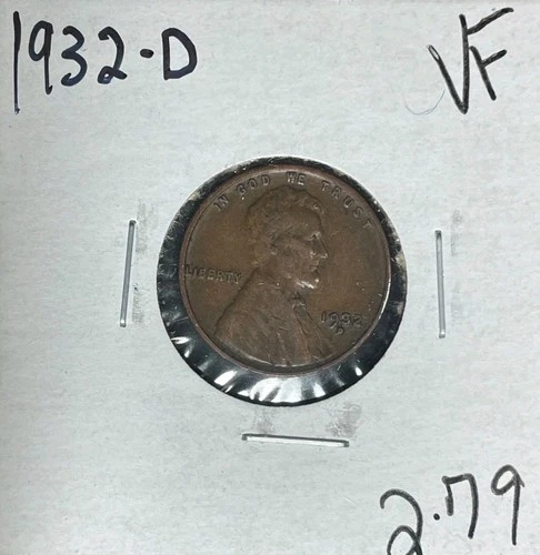 1932-D LINCOLN WHEAT CENT ~ VF ~NICE COIN~