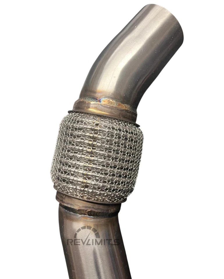 DOWNPIPE DECAT INOX N47 B47 BMW SERIE 1 2 3 4 F20 F21 F30 F31 F32 F33 F36 DIESEL - Imagen 2 de 4