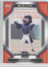 2015 Topps Pro Debut Mascots Manufactured Patch Kaboom #MLM-14 Patch u0h