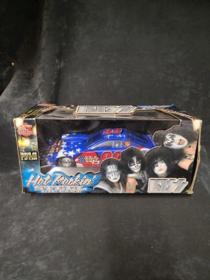 #ad #ad Racing Champions Blue Hot Rockin’ Steel Issue #5 Die Cast Car Kiss 1 of 4999 $29.99