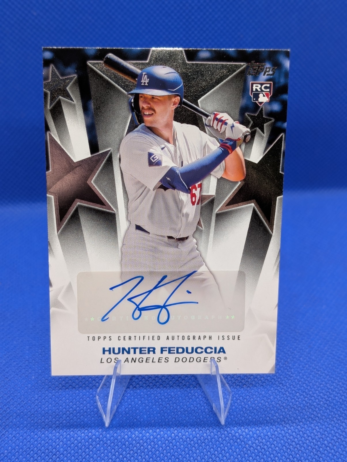 2025 Topps Series 2 Hunter Feduccia BSA2-HF Baseball Stars Autograph RC Dodgers