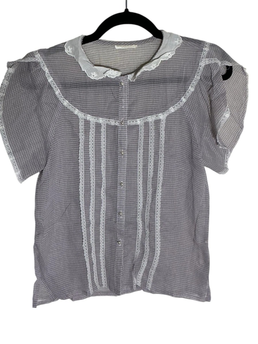 Preços baixos em Blusas Femininas Vintage Gunne Sax | eBay