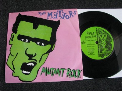 The Meteors-Mutant Rock 7'' Vinyl-1982 UK-WXYZ Records-ABCD.5