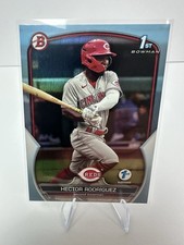 Hector Rodriguez 2023 Bowman Prospects 1st Edition 1st Sky Blue Foil #BPPF-95