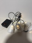 Gemmy Halloween Musical Ghosts Light String 8 Singing Ghostbusters Sensor
