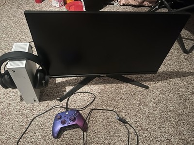 Xbox Series S Gaming Monitor Full Setup