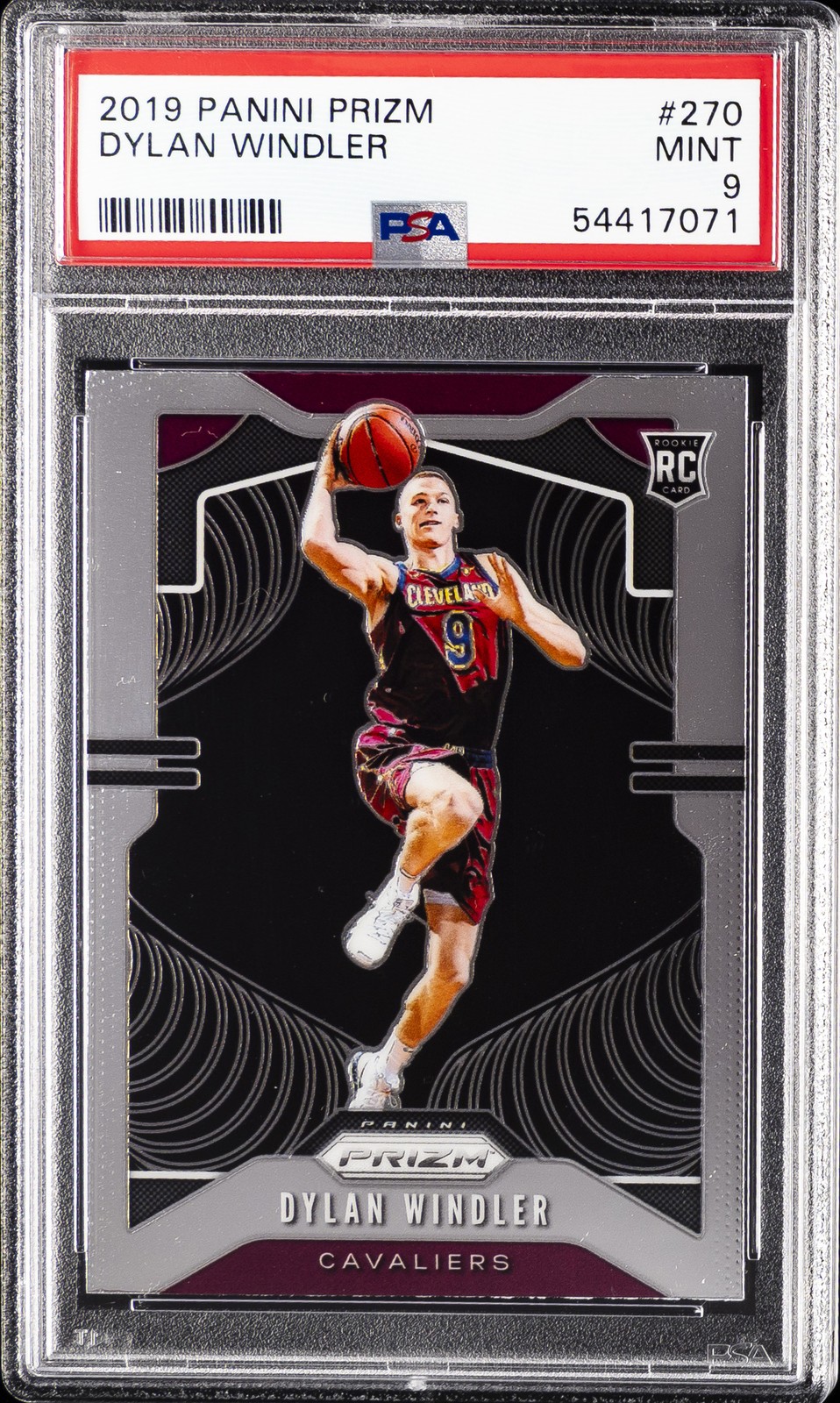 2019 PANINI PRIZM #270 DYLAN WINDLER ROOKIE RC PSA 9