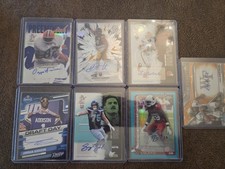NFL Autograph Lot of 7 Player Signatures