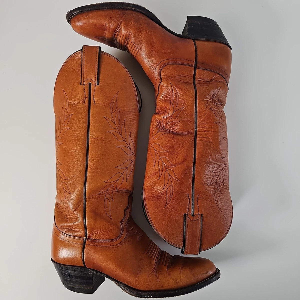 vintage justin boots products for sale | eBay