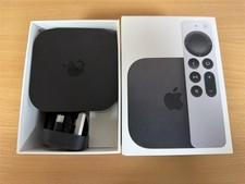 Apple TV 4K Media Streamer - 3rd Gen - 64GB - Wi-Fi - A2737 - Black