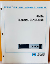 HP 08444-90035 Model 8444A Tracking Generator Operating & Service Manual.