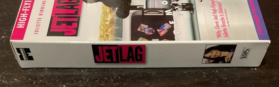 Jet Lag 2002 Screener Demo Promo Tape VHS Video Tape Romantic Comedy Movie RARE - Image 3 of 4