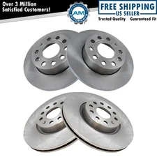Front & Rear Brake Rotors Set Fits 08 A3 A3 Quattro 05-10 Jetta