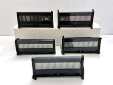 5x Vtg. Pinball Display 6(xl) & 7(x4) Digit Bally Stern UNTESTED A084-91617-A000