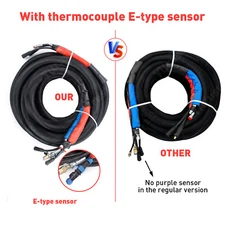 15M Polyurethane PU Foam Hose Heating Hose Heater Pipe for Spray Foam Machine US