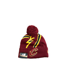 New NWT Cleveland Cavaliers New Era Whiz Cuffed Logo Knit Pom Beanie Hat