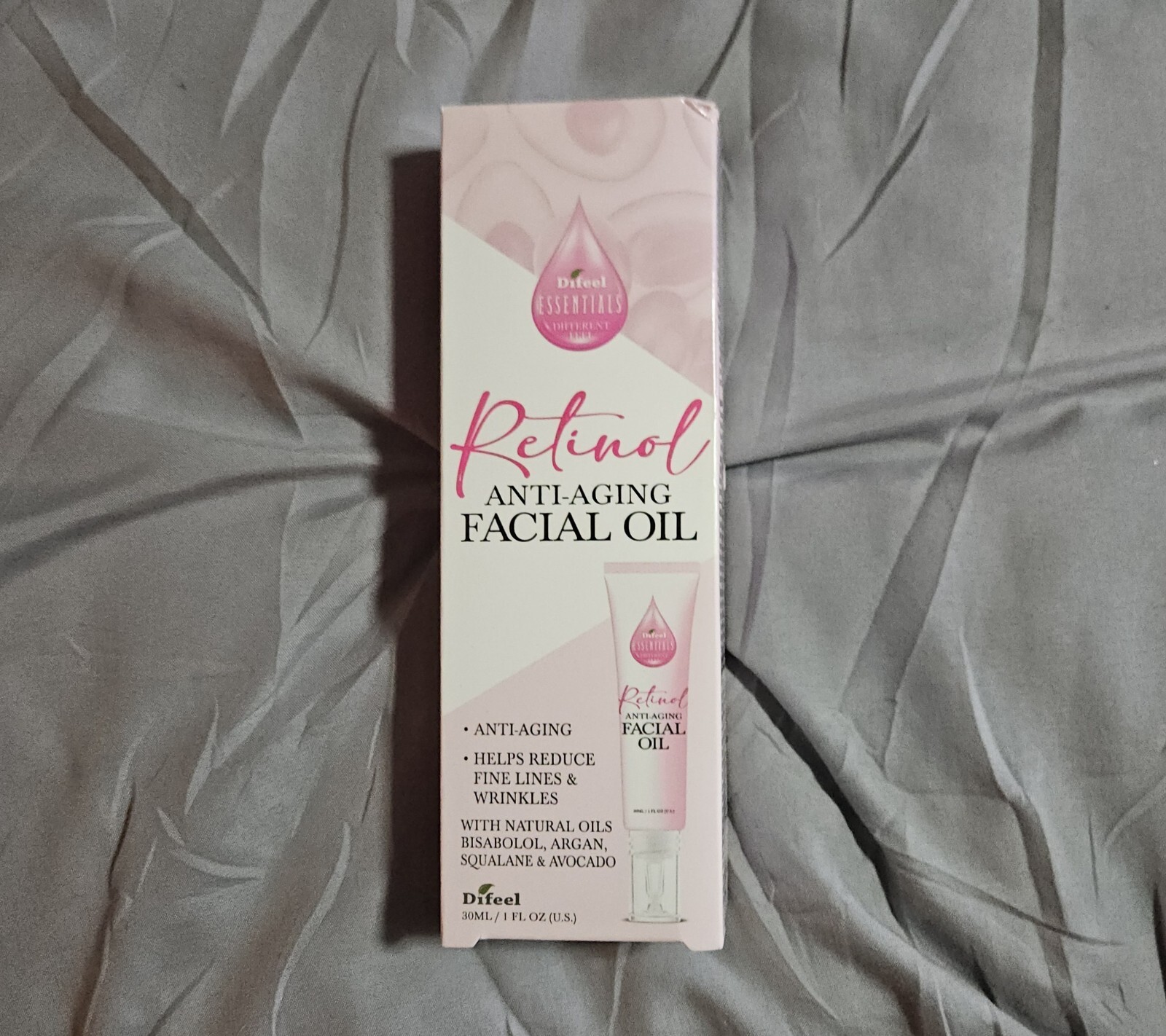 Difeel Reinol Anti-Aging Facial Oil 1oz Reduces Wrinkles & Fine Lines