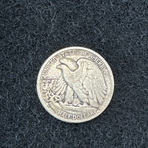 1933-S San Francisco Walking Liberty Silver Half 50c Very Fine VF - 第 4/9 張圖片