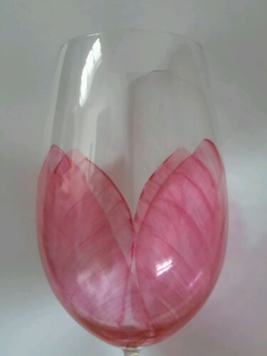 Lote de (6) de colección "Copas grandes de vino de tulipán rosa de 11" SCHOTT ZWIESEL ~ Vajilla de tallo ~ ¡Como nuevas! - Imagen 2 de 4