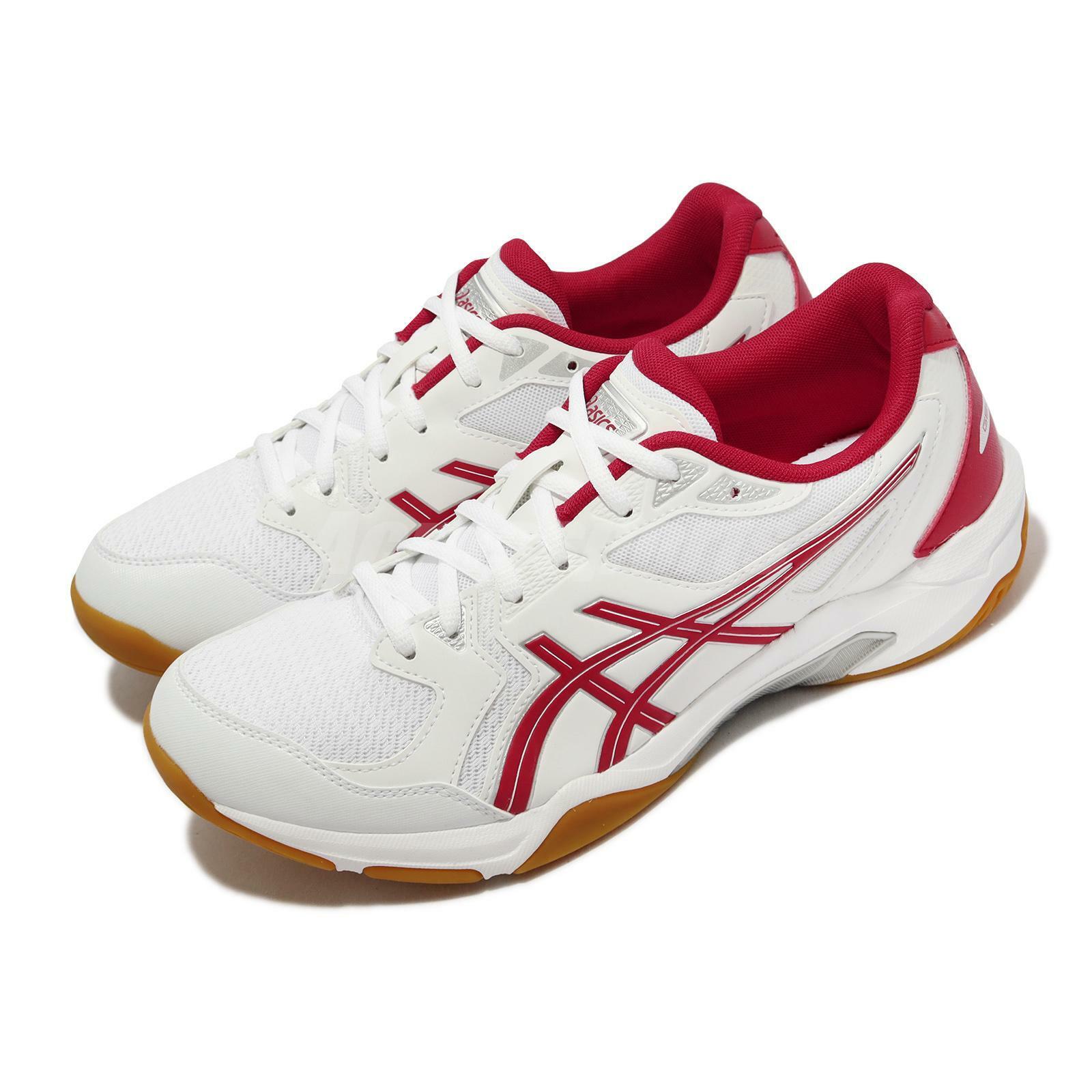 lazo latín extremidades Asics GEL-Rocket 10 White Red Gum Men Unisex Volleyball Shoes 1073A047-100  | eBay