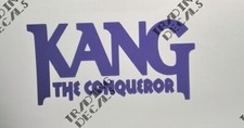  Kang The Conqueror, Vintage Logo, Marvel Ant-Man and Wasp, Artist!