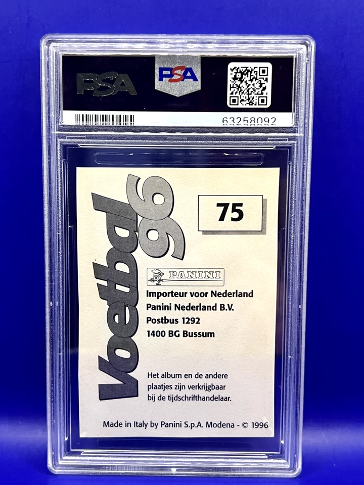 1995 - 96 帕尼尼 #75 Voetbal 96 贴纸罗纳尔多 PSA 4 看起来更好! — 第 2/2 张图片