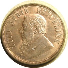 elfe ZAR Afrique du Sud 1 penny 1898 Boer Wars 831