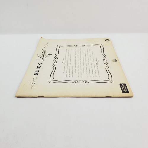 Brochure limitata Buick 1940 serie modelli Floyd Clymer souvenir catalogo ristampa - Foto 8 di 8