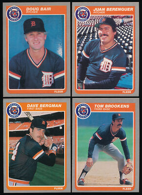 1985 Fleer - You Pick Complete Your Set #221-440 (F79)